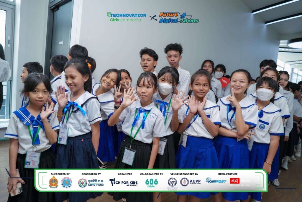 Technovation Girls Cambodia x Future Digital Talents Launch Transformative 12-Week Tech Training & Competition