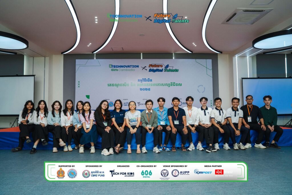 Technovation Girls Cambodia x Future Digital Talents Launch Transformative 12-Week Tech Training & Competition