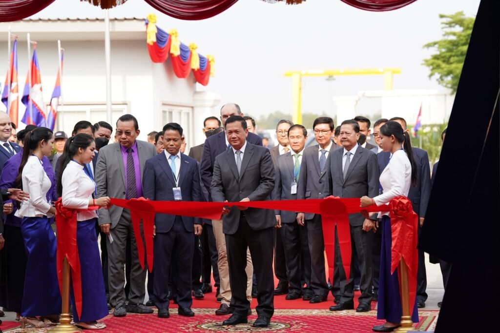 PM Hun Manet Reinforces Pro-Business, Pro-Environment Agenda at Ford Plant Opening 1