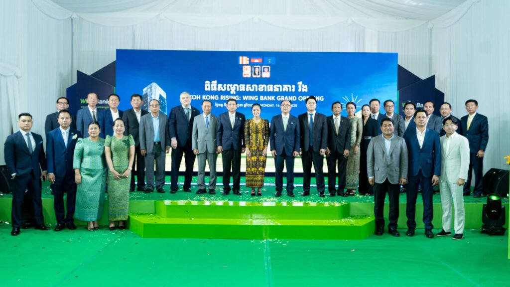 Wing Bank Launches a Branch in Koh Kong