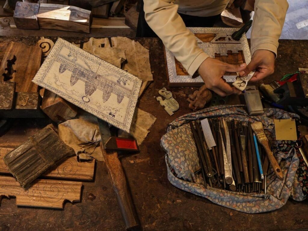 Cambodian craftsmanship