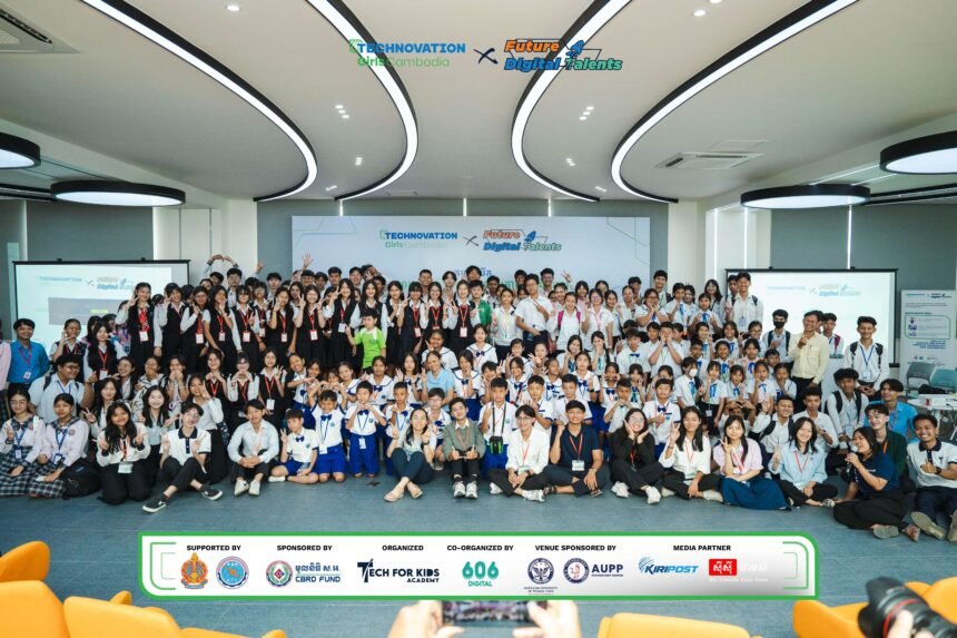 Technovation Girls Cambodia x Future Digital Talents Launch Transformative 12-Week Tech Training & Competition