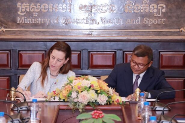 Cambodia and Israel Expand Educational Collaboration to Include Technology Scholarships and studies opportunities.