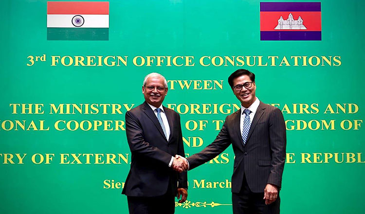 India and Cambodia Strengthen Cooperation in Trade, Security, and Heritage at 3rd Foreign Office Consultations