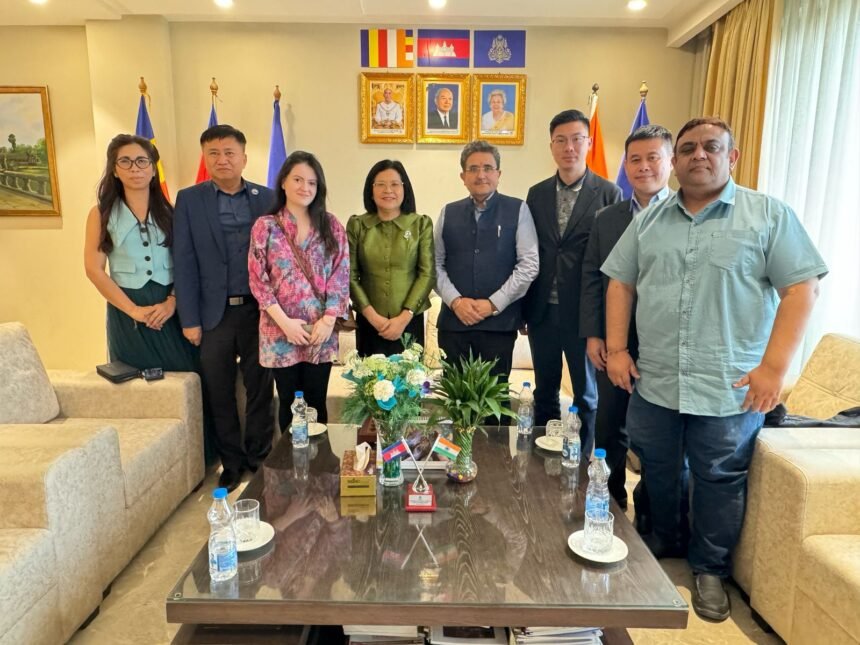 The Cambodian Private Commercial Centre (CPCC) Anchors New Era of Spiritual and Trade Diplomacy with India