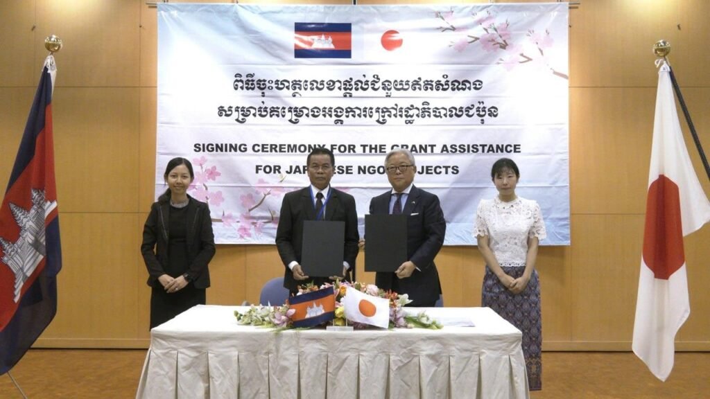Japan’s Continued Support for Cambodia: USD 1.18 Million Grant to Boost Education and Youth Empowerment