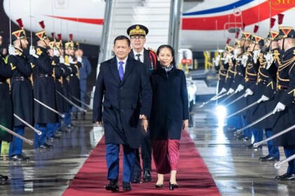 PM Hun Manet Receives High-Level Invitations from EU, Tajikistan
