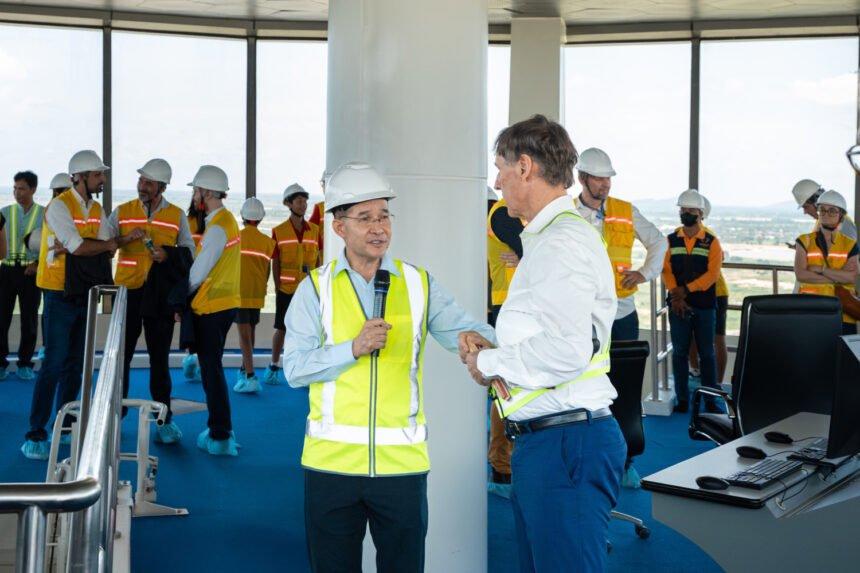 Techo International Airport Welcomes Business Delegation Led by French Ambassador