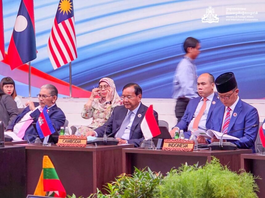 H.E. Deputy Prime Minister PRAK Sokhonn Attends ASEAN Post-Ministerial Conference with China in Kuala Lumpur