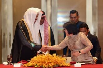 National Assembly President Hosts Official Reception for Saudi Shura Council Speaker