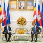 Prime Minister Hun Manet Receives CEO of VINCI Concessions at Peace Palace