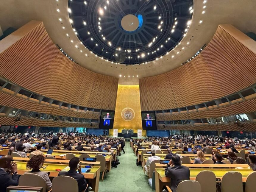Senior Minister Chhieng Yanara Addresses Global Leaders at HLPF 2025 in New York