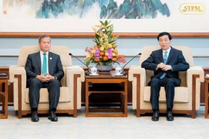 Prime Minister Hun Manet Meets CPPCC Chairman Wang Huning in Tianjin
