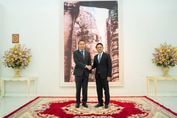 H.E. Samheng Boros Meets Indian Ambassador to Deepen Cambodia–India Cooperation