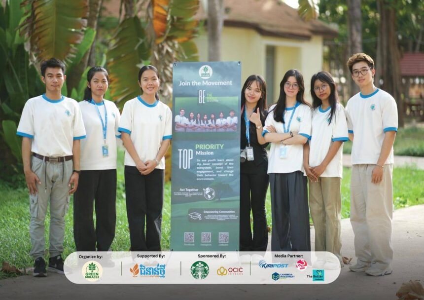Green Miracle: Cambodian Youth Unite to Combat Single-Use Plastic