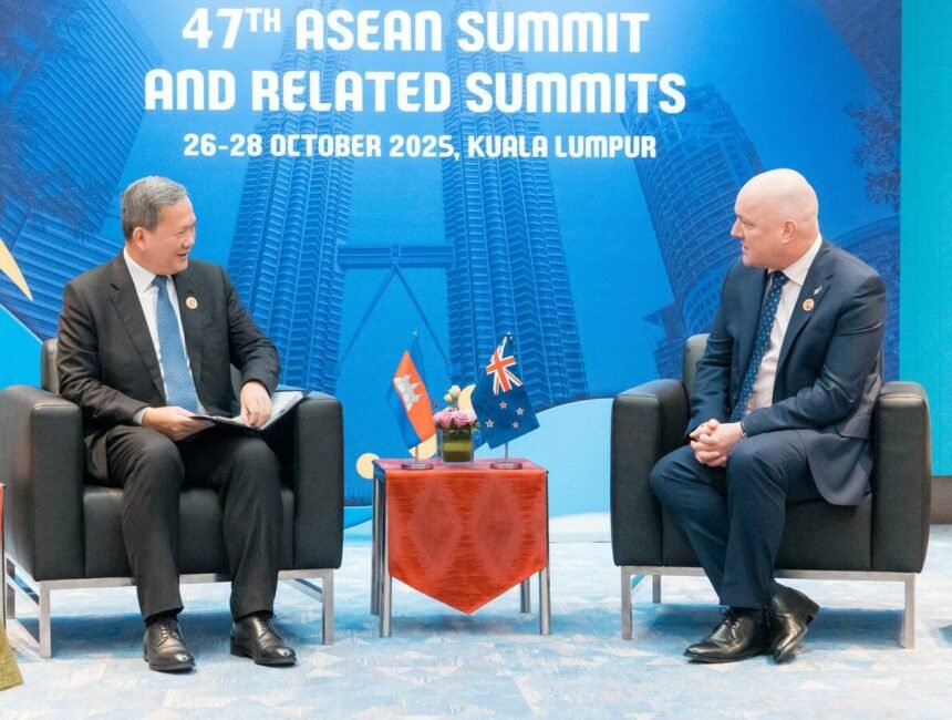 Hun Manet Invites New Zealand Investors to Explore Opportunities in Cambodia