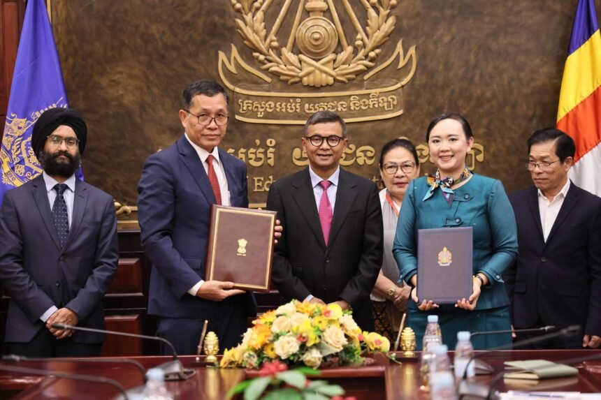 India and Cambodia Sign Two MoUs for Education and Climate-Resilient Projects
