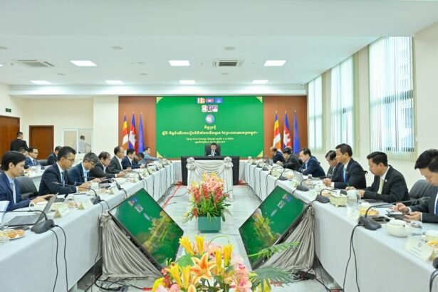 MISTI Leads Inter-Ministerial Meeting on Establishing Cambodia’s Clean Water Regulator