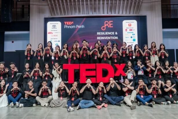TEDxPhnom Penh 2025 Inspires Over 530 Attendees with Powerful Stories of Resilience and Reinvention