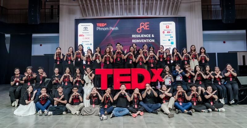 TEDxPhnom Penh 2025 Inspires Over 530 Attendees with Powerful Stories of Resilience and Reinvention