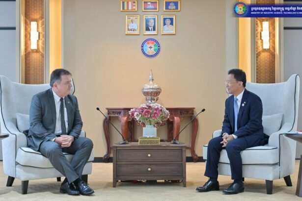 Cambrew’s New MD Meets Minister Hem Vanndy to Discuss Sector Priorities