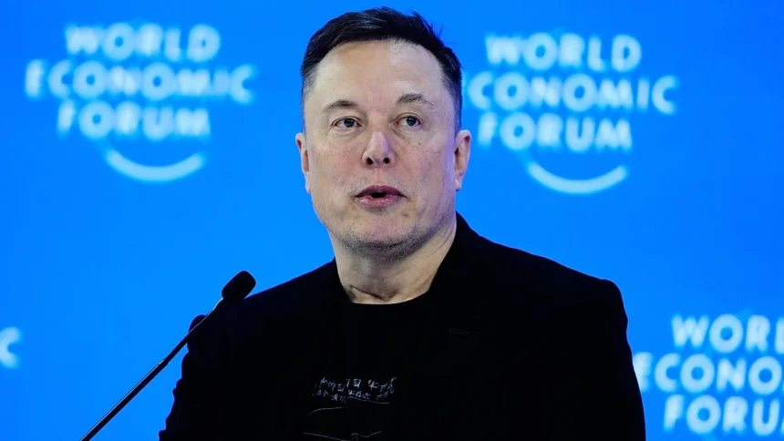 Elon Musk Davos tech leadership