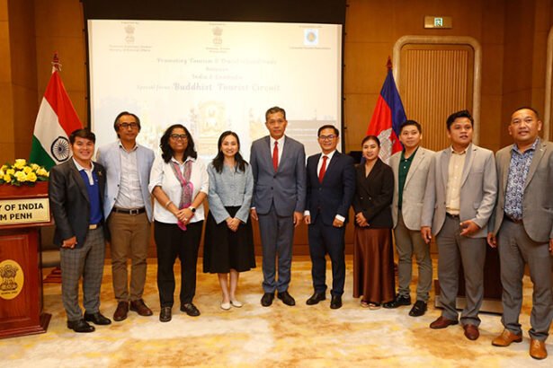 Cambodia India Buddhist tourism