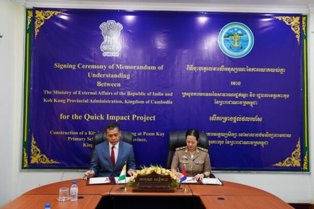 Cambodia India MoU