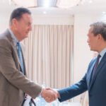 Hun Manet Atlantic Council meeting