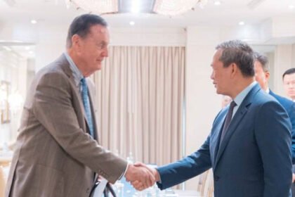 Hun Manet Atlantic Council meeting