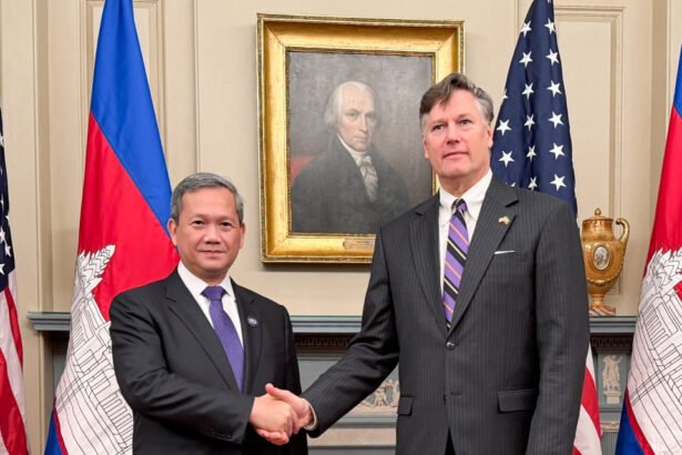 Hun Manet Washington meeting