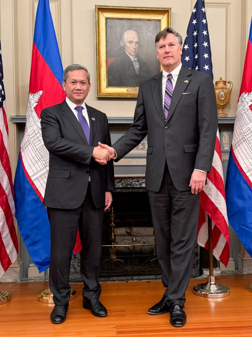 Hun Manet Washington meeting