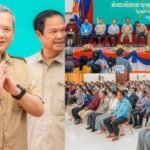 Hun Manet displaced families