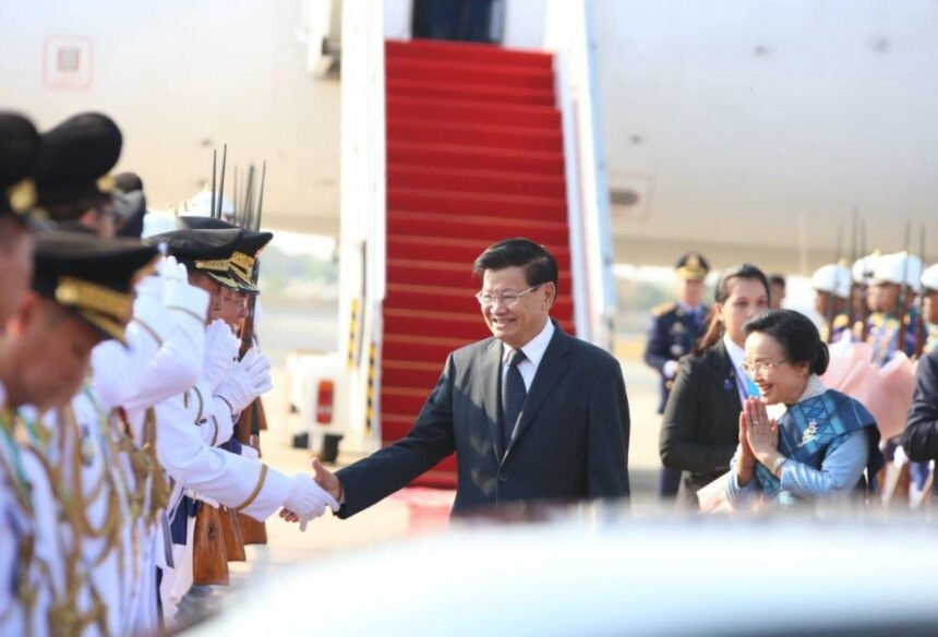 Lao President to Visit Cambodia Feb. 6-7 for Stronger Ties