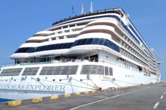 Sihanoukville cruise ship arrival