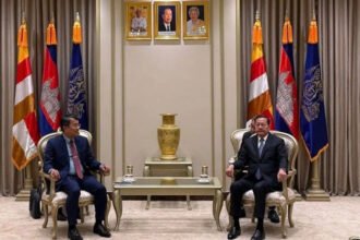 Vietnam and Cambodia delegates meet to advance implementation of bilateral agreements.