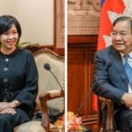Cambodia Singapore diplomatic meeting farewell ambassador bilateral cooperation