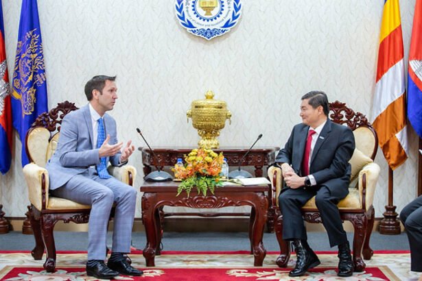 Cambodia UK skills development MoU signing ceremony