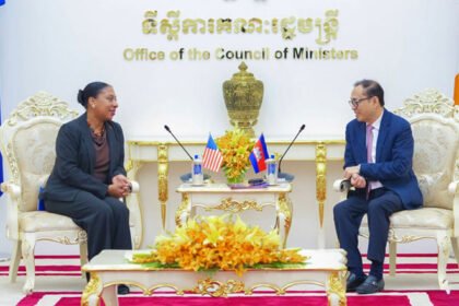 Cambodia US diplomatic meeting on trade and security cooperation roadmap