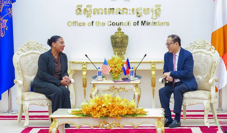 Cambodia US diplomatic meeting on trade and security cooperation roadmap