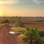 Cambodia living landscapes showing Tonlé river ecosystem and forest highlands