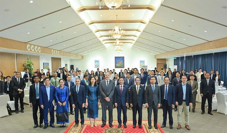 Cambodia innovation ecosystem research funding meeting with government and academic stakeholders