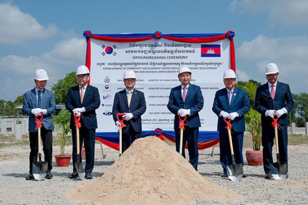 Cambodia South Korea rural development cooperation meeting focused on infrastructure and rural wealth programs
