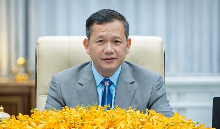 Prime Minister Hun Manet speaking on urban development and tourism in Cambodia