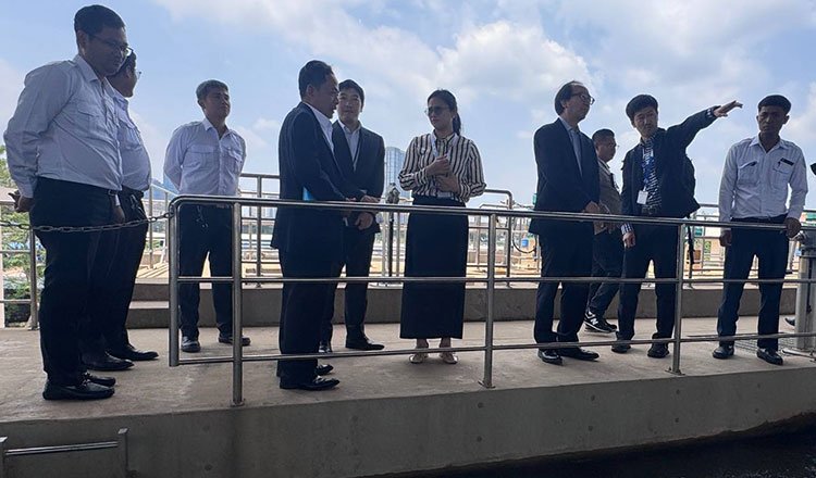 Water treatment plant expansion project in Phnom Penh supported by JICA