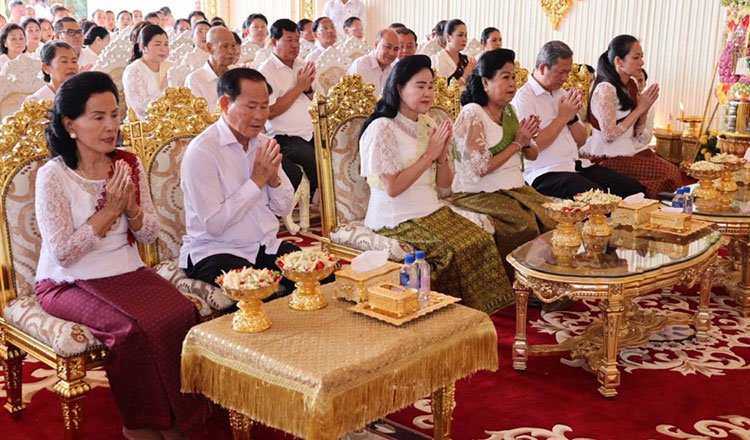 Tbong Khmum Buddhist preaching hall inauguration ceremony Cambodia