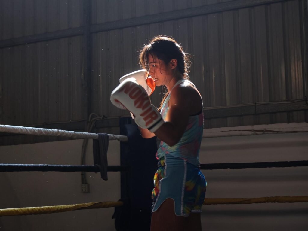 Cambodian martial artist Tharoth training in Kun Khmer after overcoming adversity