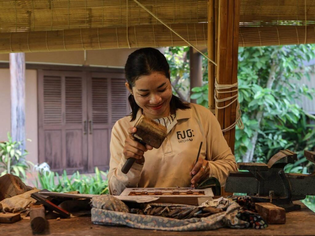 Cambodian craftsmanship