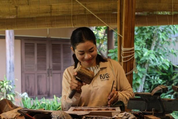 Cambodian craftsmanship