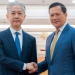 CCCC Cambodia investment meeting showing infrastructure development discussions in Phnom Penh